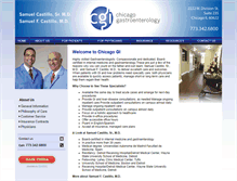 Tablet Screenshot of chicagogi.com